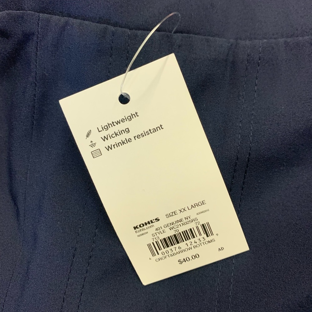 Croft & Barrow plus size pull on mid rise jogger - Picture 2 of 8